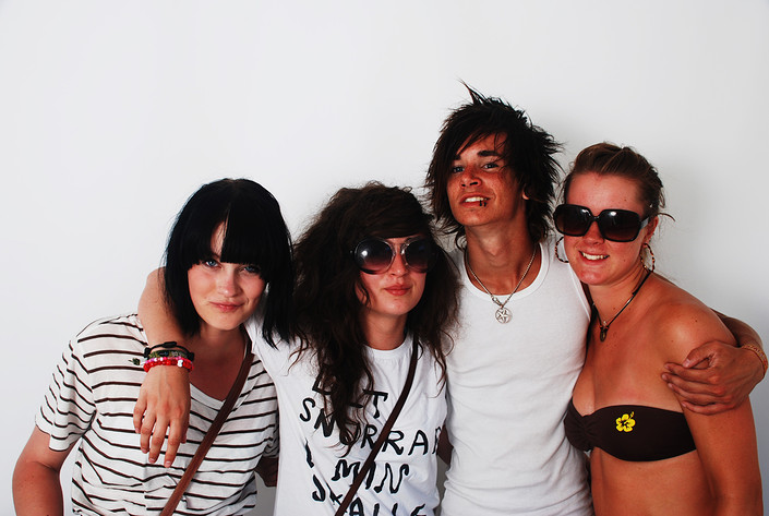 2009-06-27 - Rockfotostudion från Peace & Love, Borlänge
