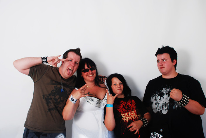2009-06-27 - Rockfotostudion från Peace & Love, Borlänge