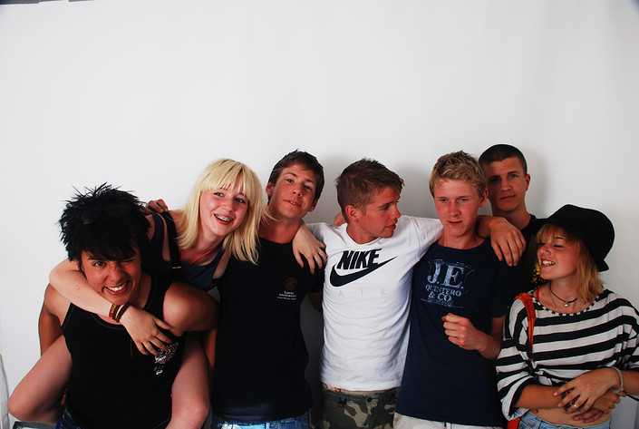 2009-06-27 - Rockfotostudion från Peace & Love, Borlänge