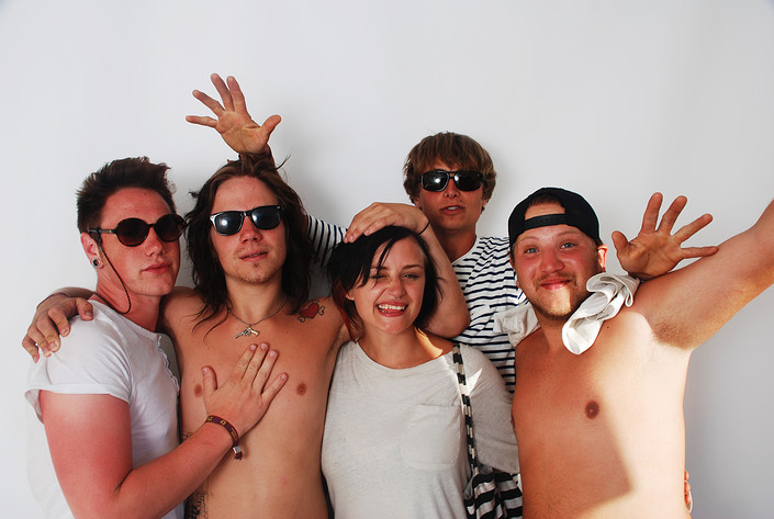 2009-06-27 - Rockfotostudion från Peace & Love, Borlänge