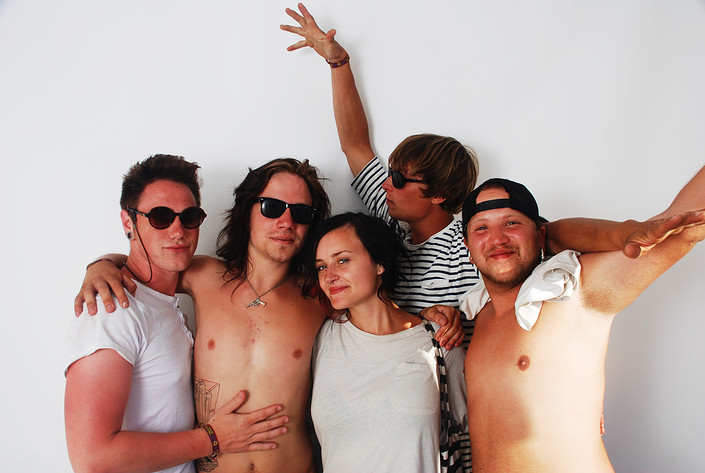 2009-06-27 - Rockfotostudion från Peace & Love, Borlänge