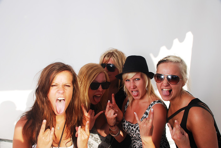 2009-06-27 - Rockfotostudion från Peace & Love, Borlänge