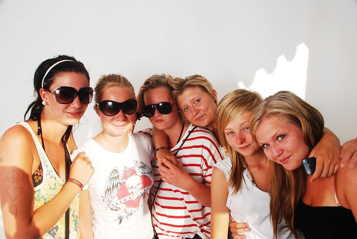 2009-06-27 - Rockfotostudion från Peace & Love, Borlänge