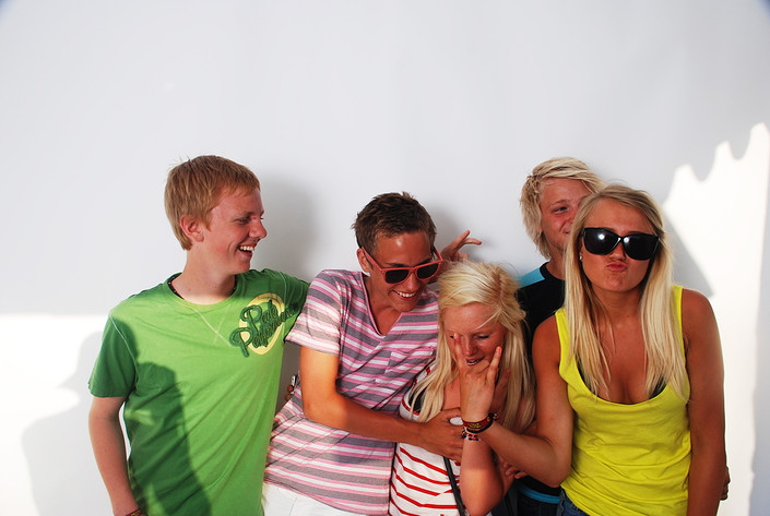 2009-06-27 - Rockfotostudion från Peace & Love, Borlänge
