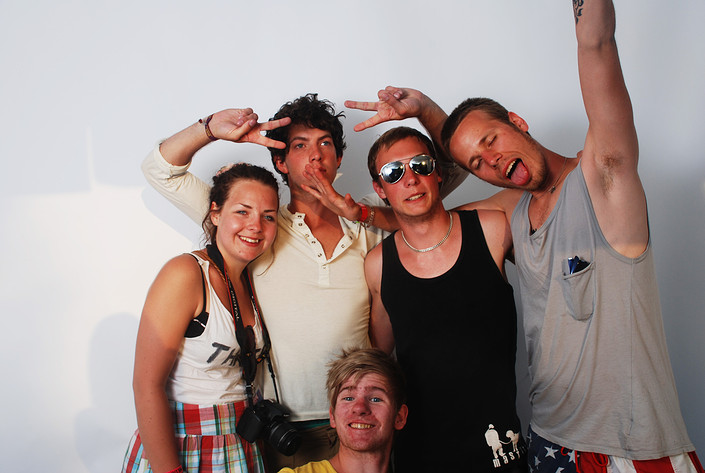2009-06-27 - Rockfotostudion från Peace & Love, Borlänge