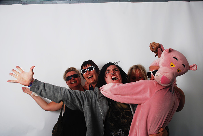 2009-06-27 - Rockfotostudion från Peace & Love, Borlänge