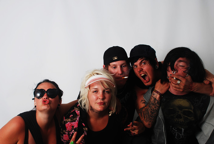 2009-06-27 - Rockfotostudion från Peace & Love, Borlänge