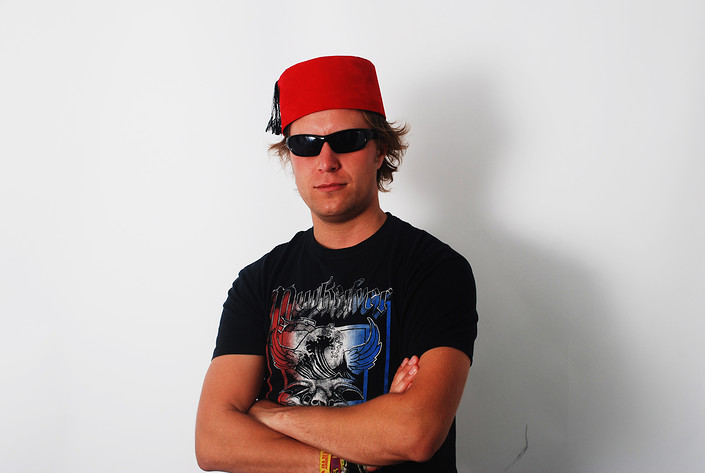 2009-06-27 - Rockfotostudion från Peace & Love, Borlänge