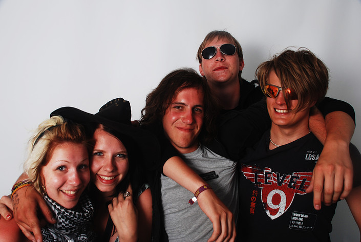2009-06-27 - Rockfotostudion från Peace & Love, Borlänge