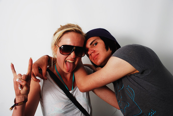 2009-06-27 - Rockfotostudion från Peace & Love, Borlänge