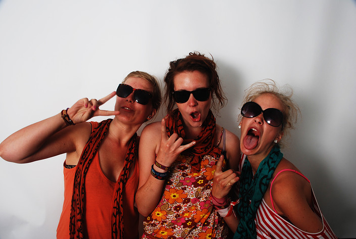2009-06-27 - Rockfotostudion från Peace & Love, Borlänge