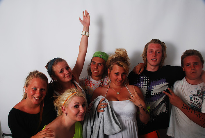 2009-06-27 - Rockfotostudion från Peace & Love, Borlänge