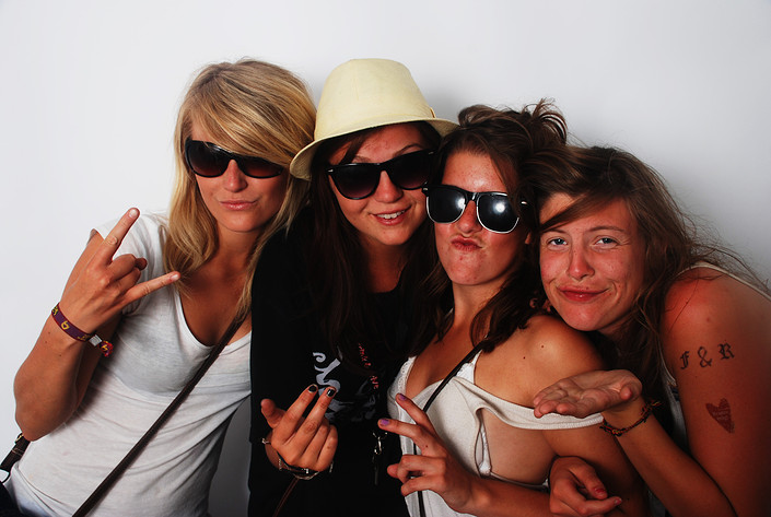 2009-06-27 - Rockfotostudion från Peace & Love, Borlänge
