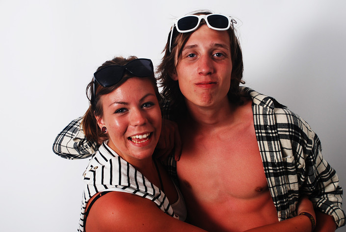 2009-06-27 - Rockfotostudion från Peace & Love, Borlänge