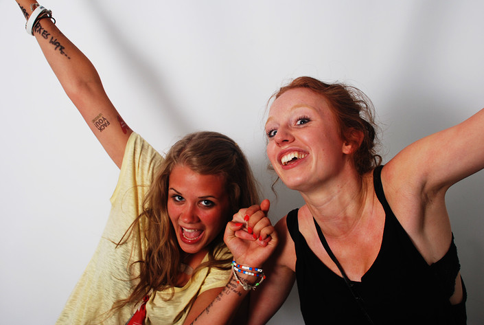 2009-06-27 - Rockfotostudion från Peace & Love, Borlänge