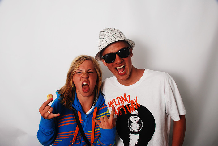 2009-06-27 - Rockfotostudion från Peace & Love, Borlänge