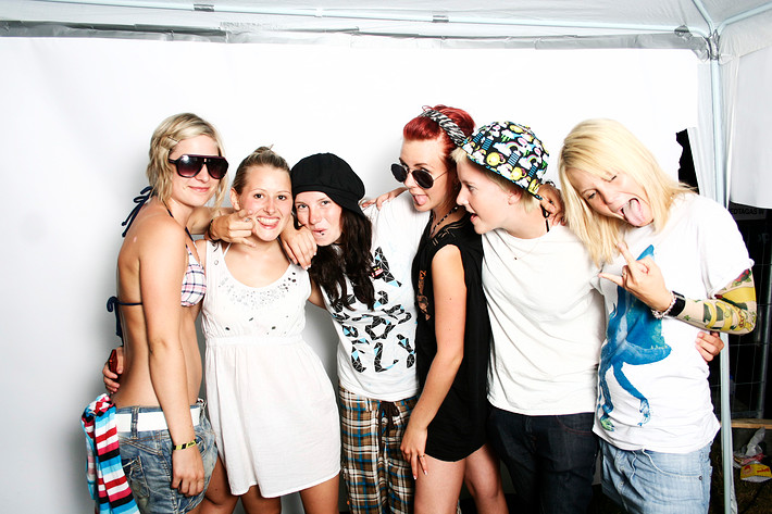 2009-07-02 - Rockfotostudion från Arvikafestivalen, Arvika