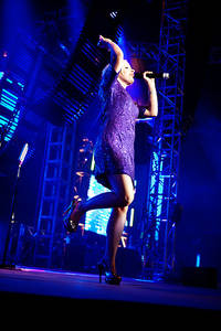 2009-07-03 - Little Boots från Roskildefestivalen, Roskilde