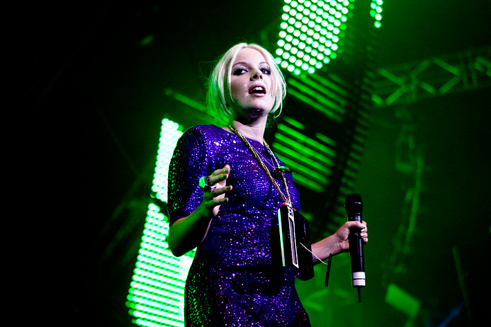 2009-07-03 - Little Boots från Roskildefestivalen, Roskilde