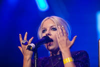 2009-07-03 - Little Boots från Roskildefestivalen, Roskilde