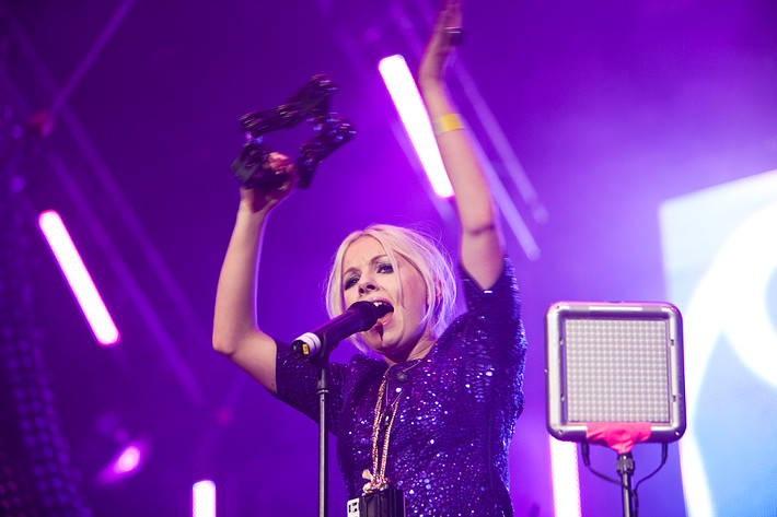 2009-07-03 - Little Boots från Roskildefestivalen, Roskilde