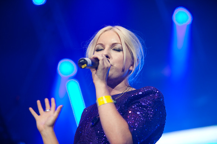 2009-07-03 - Little Boots från Roskildefestivalen, Roskilde
