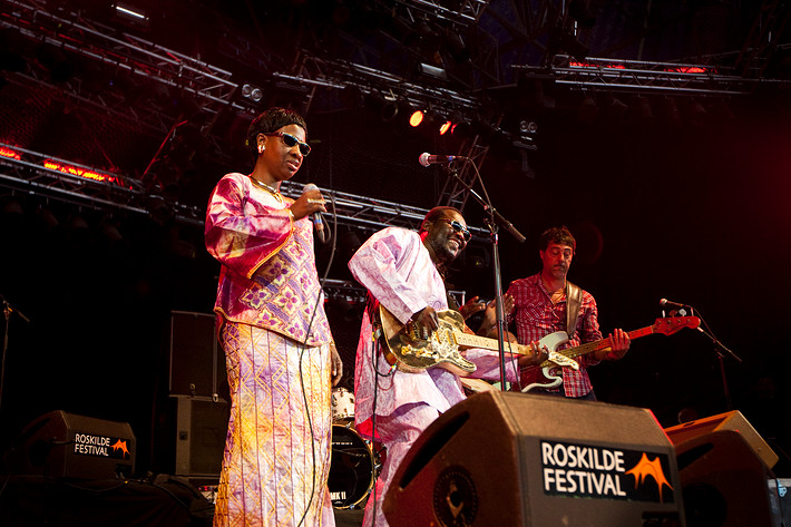 2009-07-04 - Amaduo & Mariam från Roskildefestivalen, Roskilde