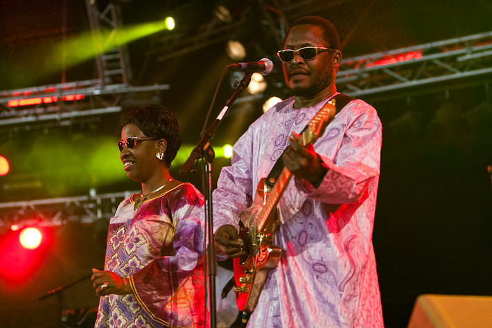 2009-07-04 - Amaduo & Mariam från Roskildefestivalen, Roskilde