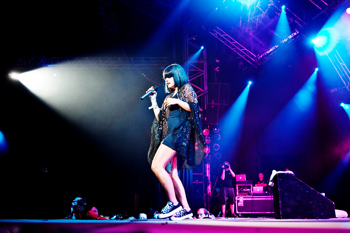 2009-07-04 - Lily Allen från Roskildefestivalen, Roskilde