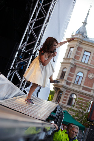 2009-07-04 - Marit Bergman från Sundsvalls gatufest, Sundsvall