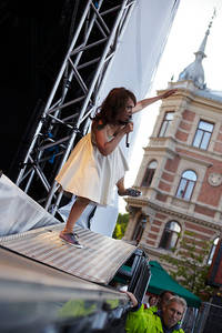 2009-07-04 - Marit Bergman från Sundsvalls gatufest, Sundsvall