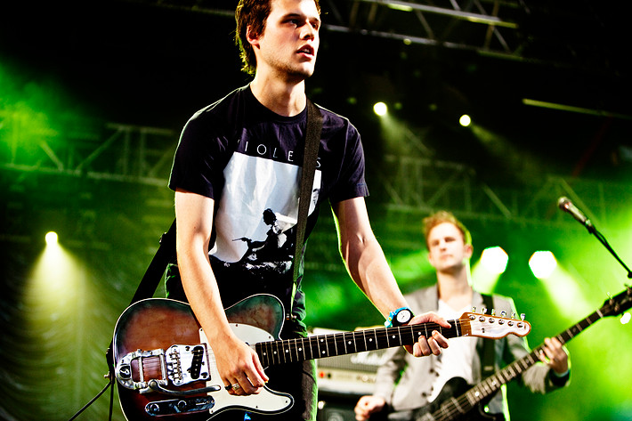 2009-07-05 - White Lies från Roskildefestivalen, Roskilde