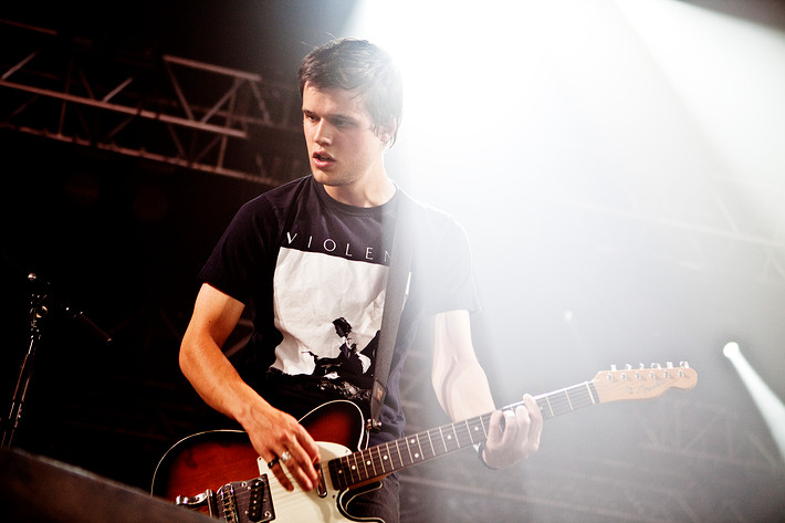 2009-07-05 - White Lies från Roskildefestivalen, Roskilde