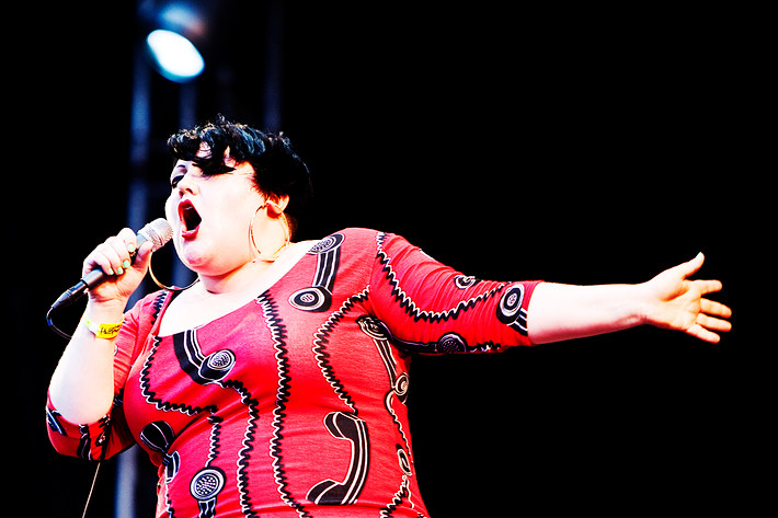 2009-07-08 - The Gossip från Hultsfredsfestivalen, Hultsfred