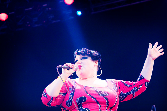 2009-07-08 - The Gossip från Hultsfredsfestivalen, Hultsfred