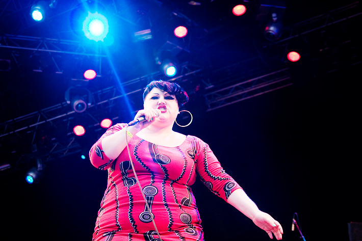 2009-07-08 - The Gossip från Hultsfredsfestivalen, Hultsfred