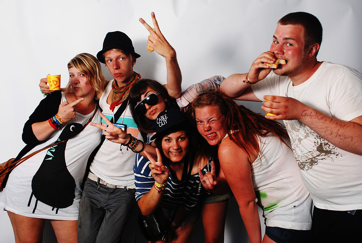 2009-07-08 - Rockfotostudion från Hultsfredsfestivalen, Hultsfred