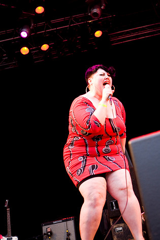 2009-07-08 - The Gossip från Hultsfredsfestivalen, Hultsfred