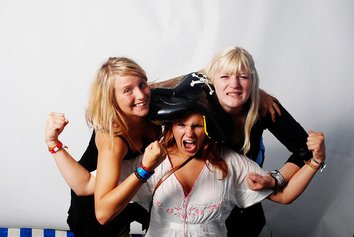 2009-07-08 - Rockfotostudion från Hultsfredsfestivalen, Hultsfred