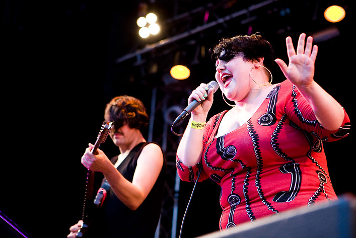 2009-07-08 - The Gossip från Hultsfredsfestivalen, Hultsfred