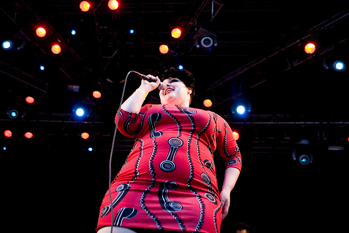 2009-07-08 - The Gossip från Hultsfredsfestivalen, Hultsfred