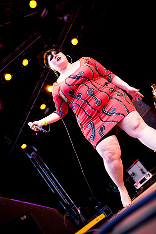 2009-07-08 - The Gossip från Hultsfredsfestivalen, Hultsfred