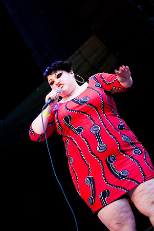2009-07-08 - The Gossip från Hultsfredsfestivalen, Hultsfred