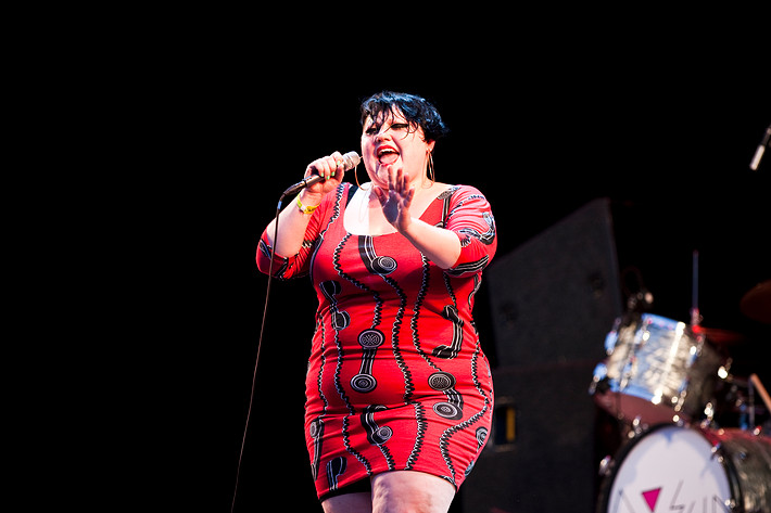 2009-07-08 - The Gossip från Hultsfredsfestivalen, Hultsfred