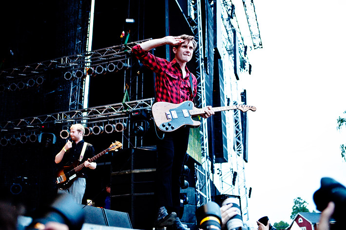 2009-07-08 - Franz Ferdinand från Hultsfredsfestivalen, Hultsfred