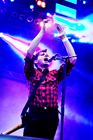 2009-07-08 - Franz Ferdinand från Hultsfredsfestivalen, Hultsfred