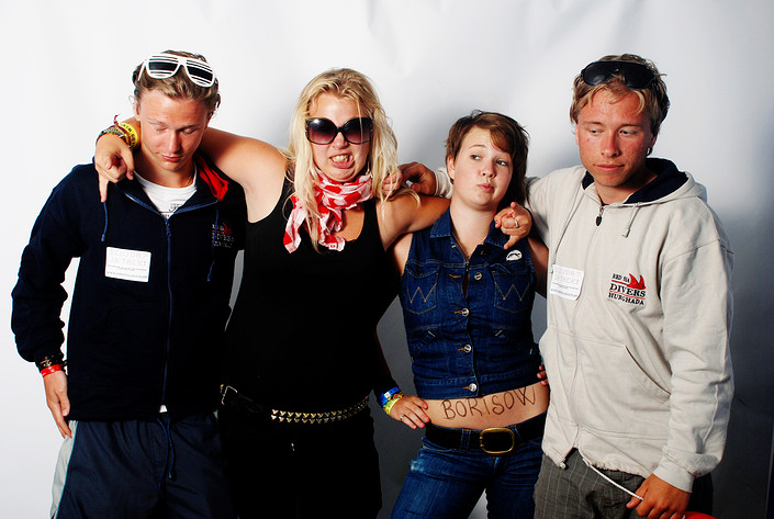 2009-07-08 - Rockfotostudion från Hultsfredsfestivalen, Hultsfred