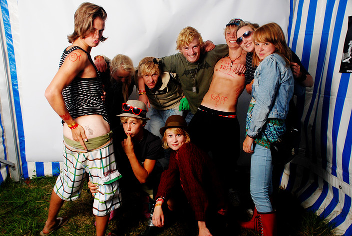 2009-07-08 - Rockfotostudion från Hultsfredsfestivalen, Hultsfred