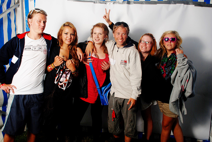 2009-07-08 - Rockfotostudion från Hultsfredsfestivalen, Hultsfred