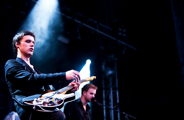 2009-07-09 - White Lies från Hultsfredsfestivalen, Hultsfred